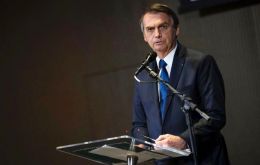 Bolsonaro was chosen to receive the “Person of the Year” award from the Brazil/US Chamber of Commerce  at a May 14 gala dinner