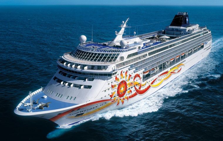 The Norwegian Sun will offer four-, five- and seven-day cruises to Havana, Cuba, with select sailings also calling to Key West during its four-day cruises 