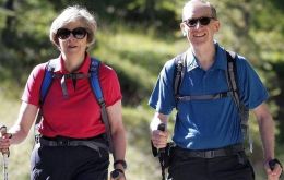 Mrs. May famously decided to call a snap election during a walking holiday in Snowdonia in 2017 and went on to see her Commons majority wiped out. (Pic BBC)