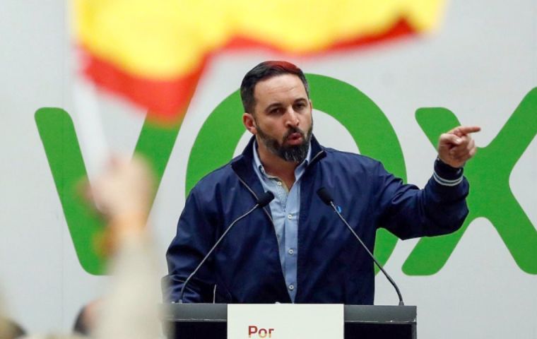 Vox's leader Santiago Abascal responded defiantly on Twitter: “It's clear who calls the shots still in Spain: the separatists. Until April 28”