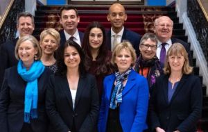 Change UK began to form when seven Labour MPs resigned the whip due to an ongoing row about the leadership's handling of anti-Semitism, and Brexit.