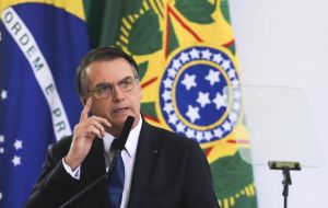 “I cannot and I will not interfere in Petrobras,” Bolsonaro said in a written statement, read aloud by presidential spokesman Otavio Rego Barros