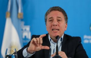 “It's a difficult time for Argentine families. March and April have abnormally high levels of inflation due to the unstable exchange rate” said Minister Nicolas Dujovne