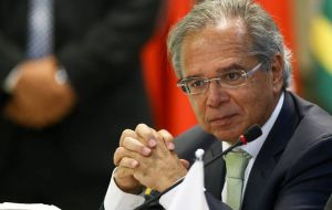 Economy Minister Paulo Guedes, said that participants in the auction will need to cough up a signing bonus of a total US$26.9 billion for the four blocks.