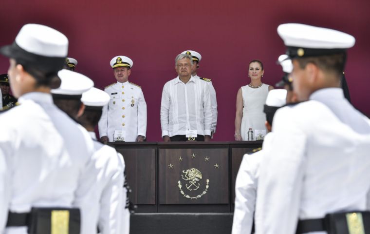 “All I want to say is that we're going to guarantee peace in Veracruz, that's my commitment,” said Lopez Obrador, often known by his initials AMLO.