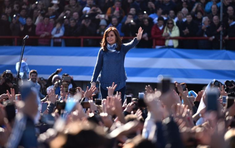 Sincerely, Cristina Fernandez opens her heart and mind...not completely  