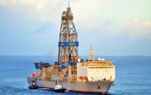 ExxonMobil has contracted another drillship, Noble Don Taylor, currently in the Gulf of Mexico working for Talos Energy