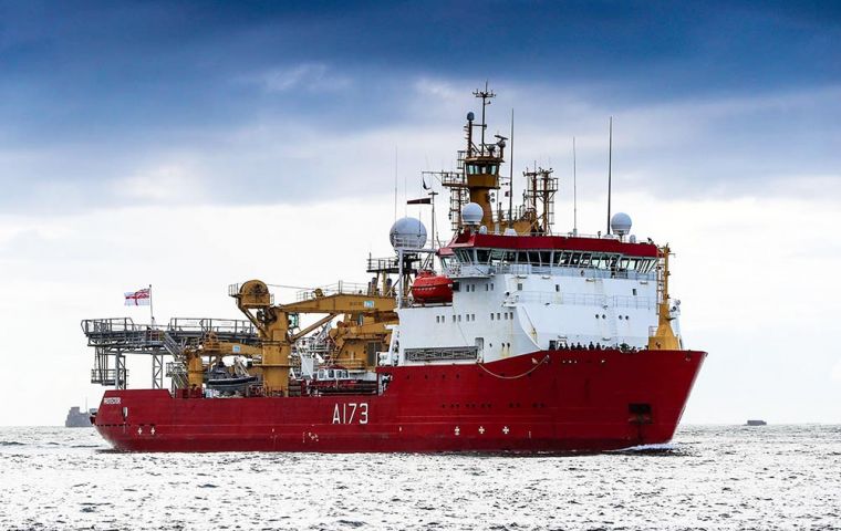 HMS Protector spent a lot of her time in Antarctica supporting scientists and surveying the channels and waterways around the frozen continent.