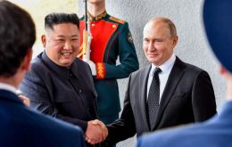Kim and Putin met on Thursday in the far eastern Russian port of Vladivostok, for their first summit - squarely aimed at countering US influence