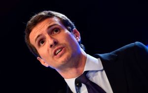 The main conservative challenger, Pablo Casado of the conservative PP party, said his party was the best option for removing Sanchez from office