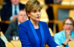 Ms Sturgeon's conference speech came just days after she announced that she wants a second referendum on Scottish independence by 2021 if UK leaves the EU
