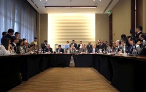 A dozen ambassadors from Latin America and the US, gathered at a hotel in Bogota, to analyze the next stage they hope will lead Maduro to stand down