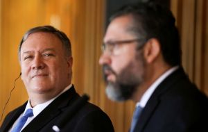 Pompeo, asked separately at an event of The Hill newspaper if Maduro would fall this year, said: “I don't do timelines.”
