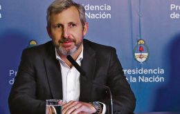 Interior Minister Rogelio Frigerio said the government wanted to negotiate a “basic consensus” with the Peronist opposition over the country's direction