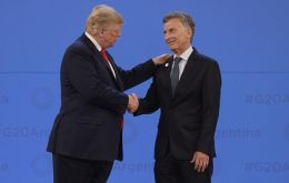 “President Trump expressed strong support for President Macri's pro-growth economic agenda and the strides he has made in modernizing the economy”