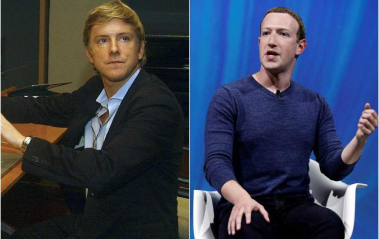 “It's time to break up Facebook,” said Chris Hughes, who along with Zuckerberg founded the online network, while both were students at Harvard University