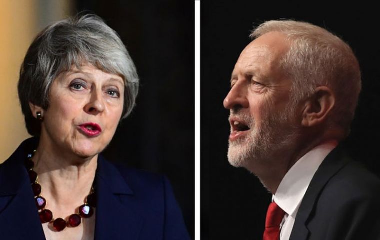 Senior Conservatives have written to Theresa May warning her not to compromise with Corbyn and he has also faced demands from his MPs to abandon the talks.