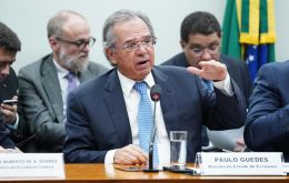Economy Minister Paulo Guedes and Secretary Waldery Rodrigues gave testimony to a budget commission made up of deputies and senators
