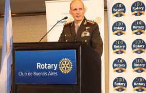 “Year after year, this very much deserved recognition towards our Malvinas veterans is increasing” said Argentine Army Chief of Staff Claudio Pasqualini