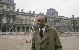 Pei, whose portfolio included a controversial renovation of Paris' Louvre Museum and the Rock and Roll Hall of Fame in Cleveland, died overnight