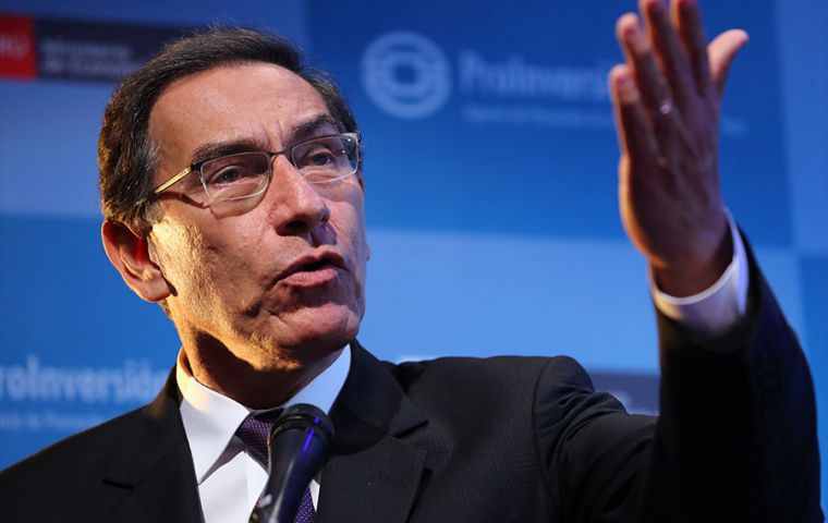  ”Between the two of us (Peru and Bolivia) we need a third partner to help turn (the railway into reality),” president Vizcarra said