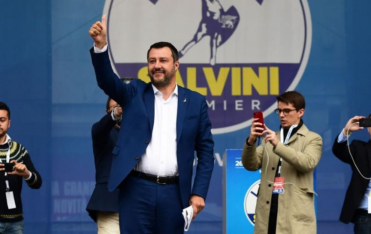 The anti-immigrant League party of Salvini, who is also deputy prime minister wants to push reform in Brussels, notably to loosen rules on national debt.