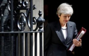 “She must announce her resignation after Thursday's European elections,” the chairman of parliament's Foreign Affairs Select Committee wrote in the FT
