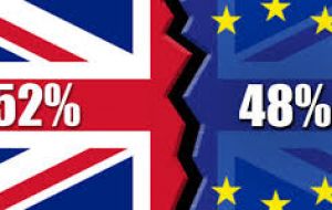 The vote provided Britain's first measure of support for European institutions since a 2016 referendum pushed the country out of the bloc by a 52-48% margin