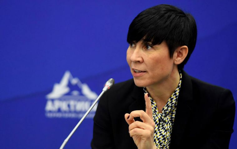  “We want to reiterate our commitment to [...] chasing a solution between both parties in Venezuela,” the Norway's Foreign Minister Ine Eriksen Søreide said.