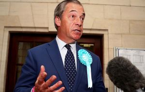 Corbyn's call comes as anti-EU populist Nigel Farage's Brexit Party looked set to triumph in European Parliament elections in Britain
