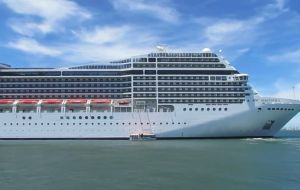 MSC Magnifica on a world tour is expected next February