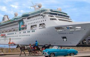 Royal Caribbean Cruises said ships leaving Wednesday and Thursday, will skip previously scheduled stops in Cuba as the company examines the new policy