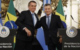 “The signing of the Mercosur-EU accord is imminent,” said Bolsonaro, who has actively pushed for the free trade agreement since coming to office in January.
