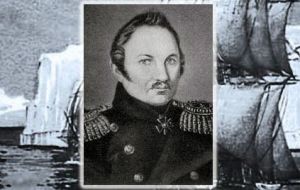 Von Bellingshausen was appointed commander of the southern polar expedition, which left the Russian naval base of Kronstadt in the Gulf of Finland, in July 1819. 