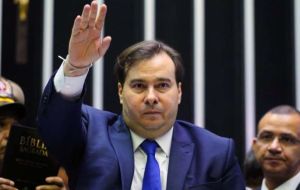 “The government is a crisis factory,” said Rodrigo Maia, the business-friendly president of the lower house of congress.