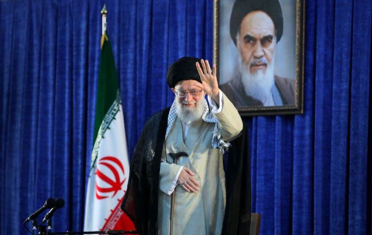 Iran denies seeking nuclear weapons and refers to a religious decree issued in the early 2000s by Khamenei that bans the development or use of nuclear weapons.
