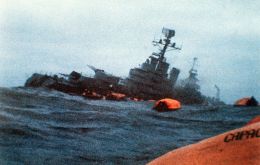 The sinking of ARA Belgrano was the major single loss of lives during the Falklands conflict 
