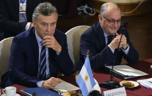Faurie was in permanent contact with president Macri, in Japan, during the discussions in Brussels which ended twenty years of ongoing negotiations