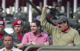 In targeting Maduro's son, the Treasury noted that he was a member of the pro-government Constituent Assembly