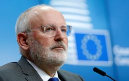 Italy and ex-communist eastern states blocking socialist Dutchman Frans Timmermans from running the EU's executive Commission.