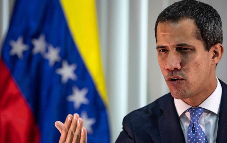“It is never going to be a good moment to mediate ... with kidnappers, human rights violators, and a dictatorship,” Guaido told reporters 