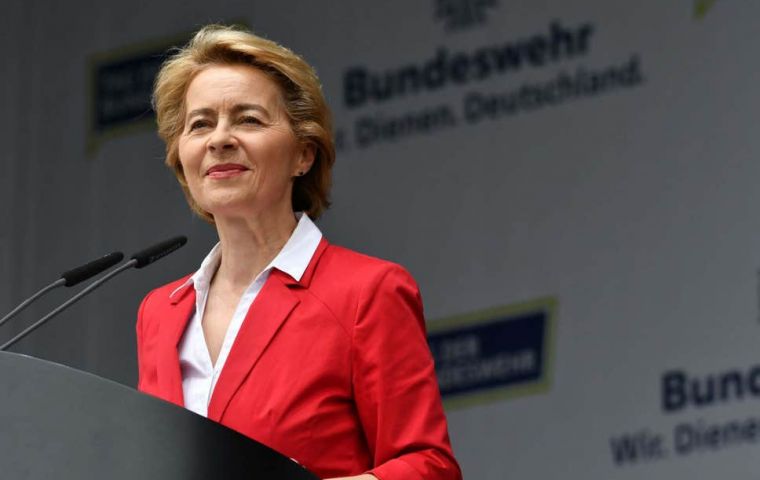 German Defense Minister Ursula von der Leyen, France's Christine Lagarde and  Belgium's Charles Michel were nominated to become the new members of the European Commission
