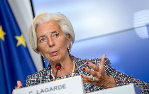 Lagarde in a brief announcement said she was “honored” by the nomination and would temporarily relinquish her duties as IMF managing director