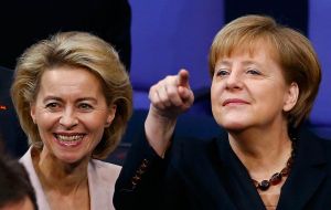 A close ally of German Chancellor Angela Merkel, she has been a member of Mrs Merkel's conservative Christian Democrats (CDU) since 2005.