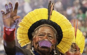 Bolsonaro dismissed a proposal by Macron to have a joint meeting with Raoni, an indigenous leader of the Amazon known for defending indigenous peoples' rights.