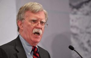 “Excellent news: UK has detained the supertanker Grace I laden with Iranian oil bound for Syria in violation of EU sanctions,” Bolton tweeted.