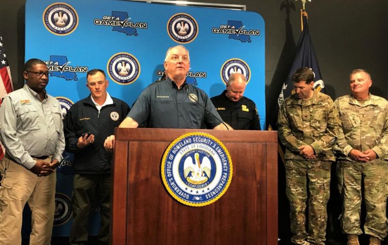 “We’re thankful that the worst-case scenario did not happen,” said Louisiana Governor John Bel Edwards.