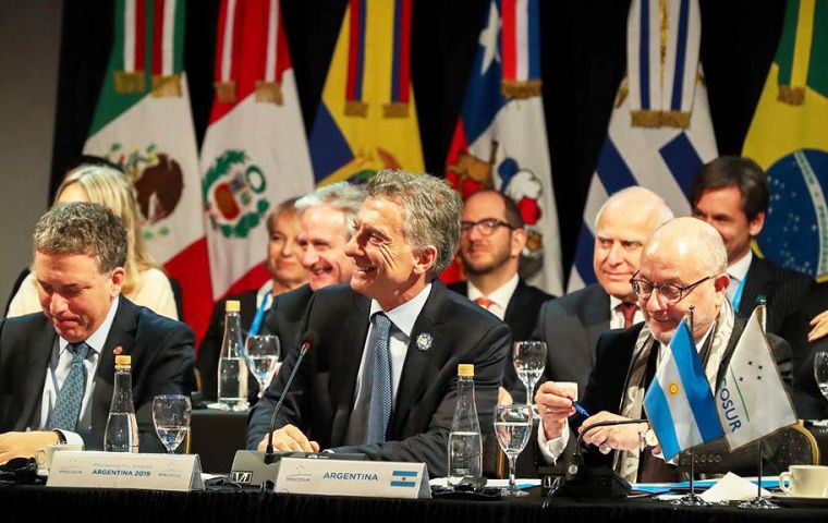 Macri said he was convinced Mercosur was a strategic space.