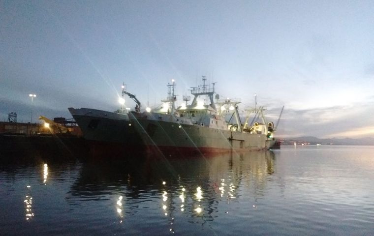 Fortuna General Manager Mike Poole: ”Falklands-flagged fishing fleet is known as a quality operation that contributes to the high standard of the Red Ensign” 