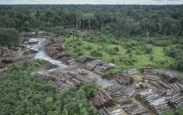 The remarks come a day after Brazil’s National Institute for Space Research, Inpe, published preliminary satellite data showing deforestation in Brazil’s Amazon